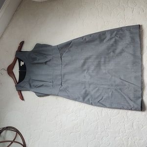 Gray shift dress from JCrew. Size 2. In great shape.Fully lined, front pocket